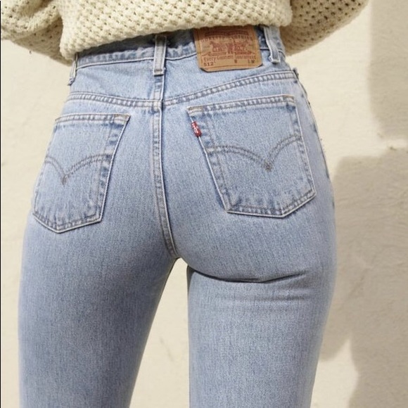 Levi's Denim - Vintage Levi’s 512 High Waist wedgie fit Jeans